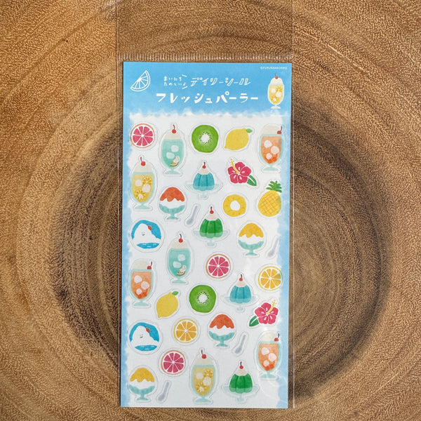 Furukawa Shiko Sticker, Summer Days | 古川紙工系列貼紙