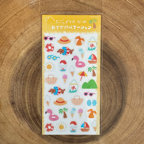 Furukawa Shiko Sticker, Summer Days | 古川紙工系列貼紙