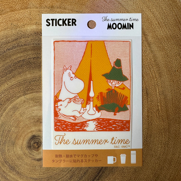 Moomin Sticker, The Summer Time, Square | 姆明貼紙