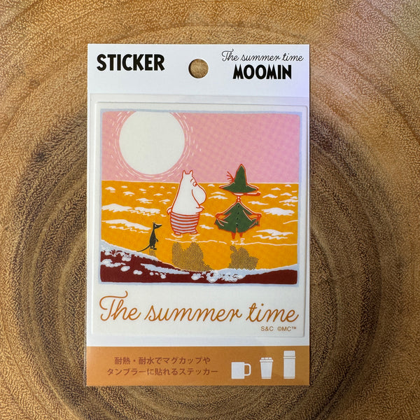 Moomin Sticker, The Summer Time, Square | 姆明貼紙