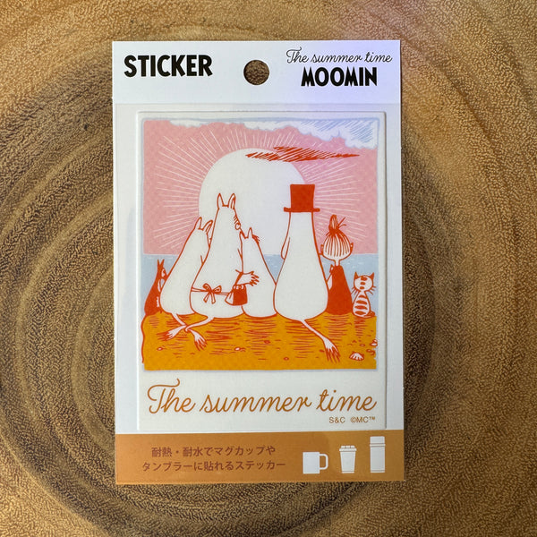 Moomin Sticker, The Summer Time, Square | 姆明貼紙