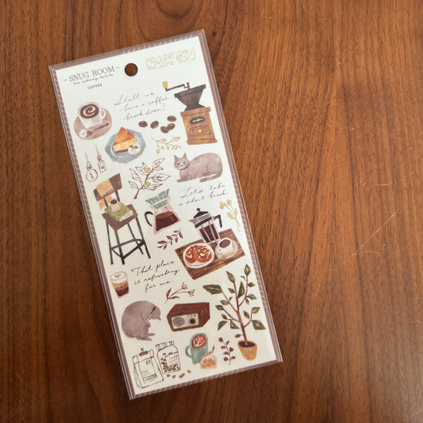 Mind Wave Sticker, Snug Room | 系列貼紙