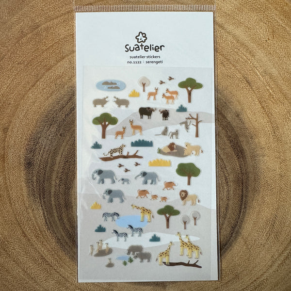 Suatelier Sticker, Serengeti | Suatelier貼紙