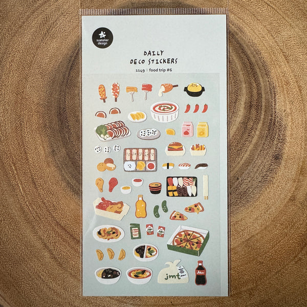 Suatelier Sticker, Daily Deco Food | Suatelier貼紙