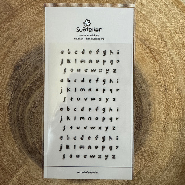 Suatelier Sticker, Handwriting | Suatelier貼紙