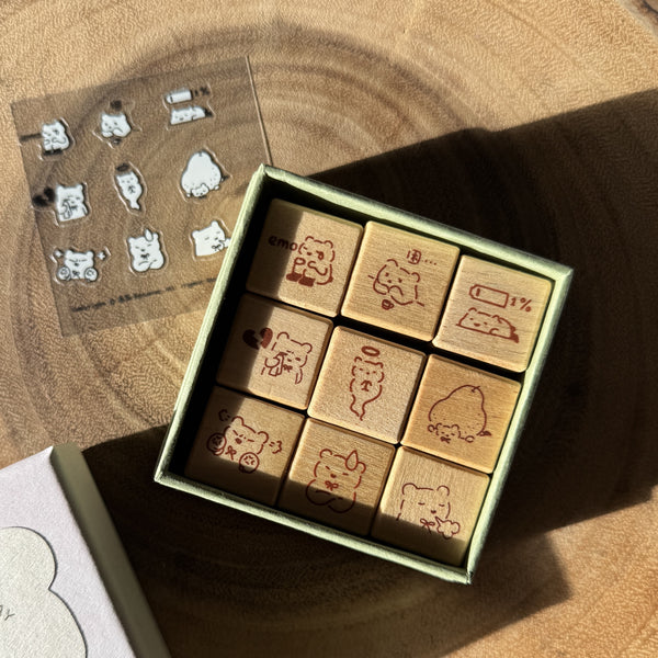 Tomatonasu Stamp Set | 番茄子印章